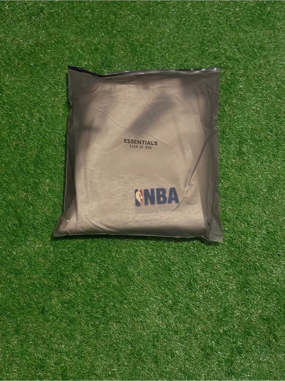 Essentials Fear of God NBA Grey Uncuffed Pants